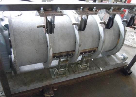 Galvanized Multiple Grooved Cable Drum For Customized Load Capacity