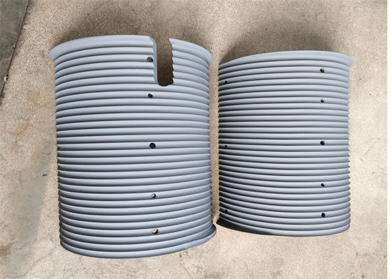 Polished Grooved Drum Sleeve With 5-80mm Pitch And Customized Lengths