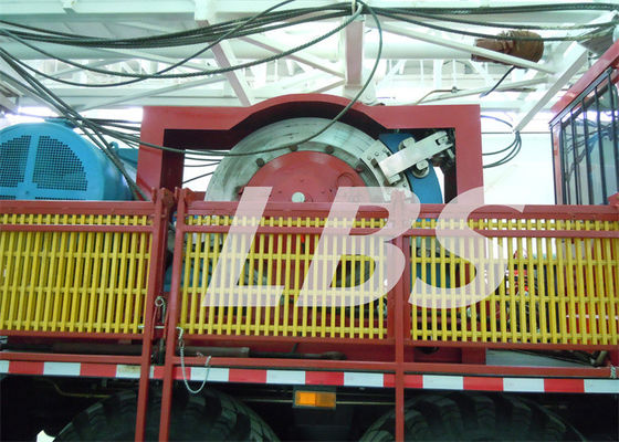 LBS Hydraulic Oil Rig Drawworks Safe For Shipyard Oil Mining
